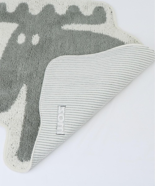 moz(モズ)の「moz モズ タフトダイカットマット(ラグ/マット・レディース・グレー・FREE)」の2枚目の写真