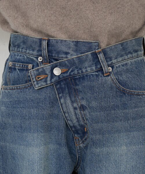 SHENERY（シーナリー）の「ウエストデザインデニム（デニムパンツ・レディース・ブルー/ブラック・38/36）」の20枚目の写真