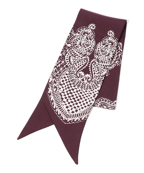 Kinloch（キンロック）の「Kinloch シルクスカーフ（バンダナ/スカーフ・メンズ・ブルー系その他2/ベージュ系その他/ブラウン系その他・FREE）」の4枚目の写真