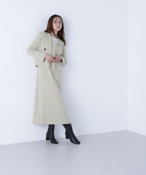 NATURAL BEAUTY BASIC（ナチュラルビューティーベーシック）の「◇キャミワンピース（ワンピース・レディース・ダークブラウン/イエロー・P/S/MEDIUM/SMALL）」の22枚目の写真