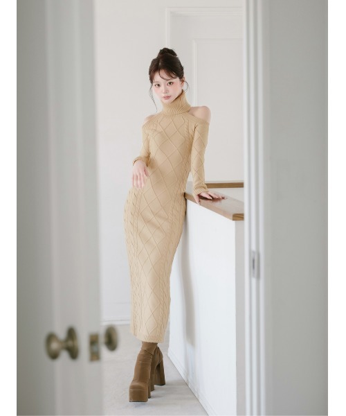 ダーリッチ ニットワンピ サイドチェックニットミニワンピース – Darich (ダーリッチ)