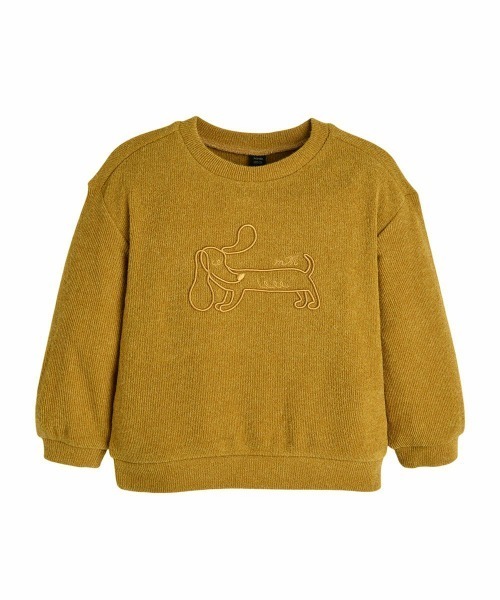 moimoln(モイモルン)の「エニカトップス(Tシャツ/カットソー・キッズ・オリーブ・120cm/110cm/100cm/140cm/130cm)」の1枚目の写真