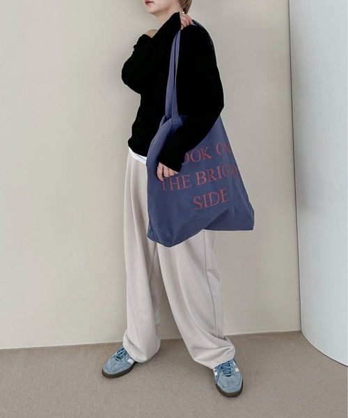 PILIT（ピリット）の「ポンチタックカーブパンツ（その他パンツ・レディース・アイボリー/ブラック/ブラウン・MEDIUM）」の7枚目の写真