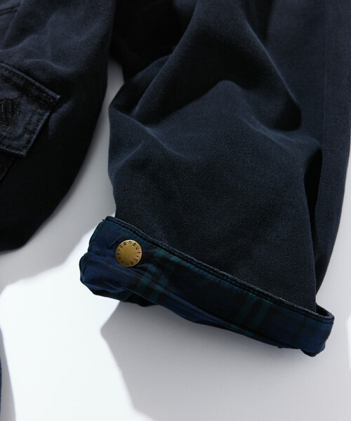 NAUTICA（ノーティカ）の「NAUTICA/ノーティカ ヴィンテージライク 衿切り替え クラッシュド ダックコート（ステンカラーコート・メンズ・ベージュ/ブラック/オリーブ・MEDIUM/LARGE/X-LARGE）」の20枚目の写真