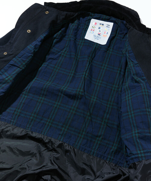 NAUTICA（ノーティカ）の「NAUTICA/ノーティカ ヴィンテージライク 衿切り替え クラッシュド ダックコート（ステンカラーコート・メンズ・ベージュ/ブラック/オリーブ・MEDIUM/LARGE/X-LARGE）」の21枚目の写真