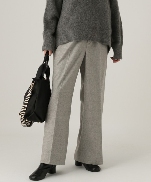 Elura（エルーラ）の「ウールライクワイドパンツ/596038（その他パンツ・レディース・ネイビー/オフホワイト/ライトグレー・MEDIUM/LARGE/FREE(S)）」の14枚目の写真