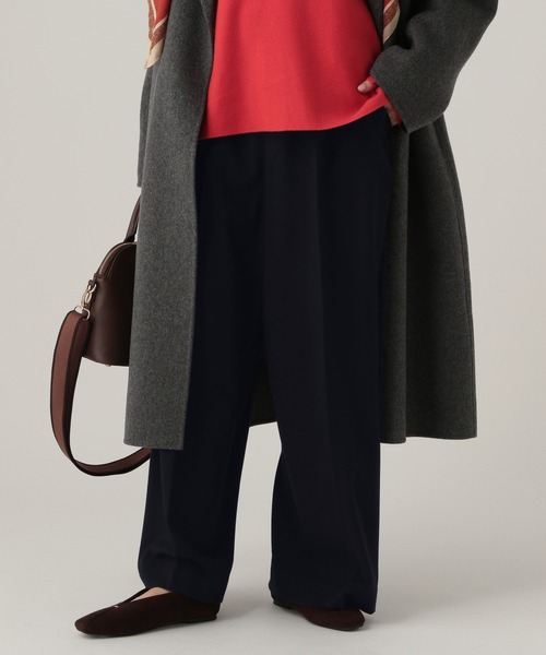 Elura（エルーラ）の「ウールライクワイドパンツ/596038（その他パンツ・レディース・ネイビー/オフホワイト/ライトグレー・MEDIUM/LARGE/FREE(S)）」の18枚目の写真