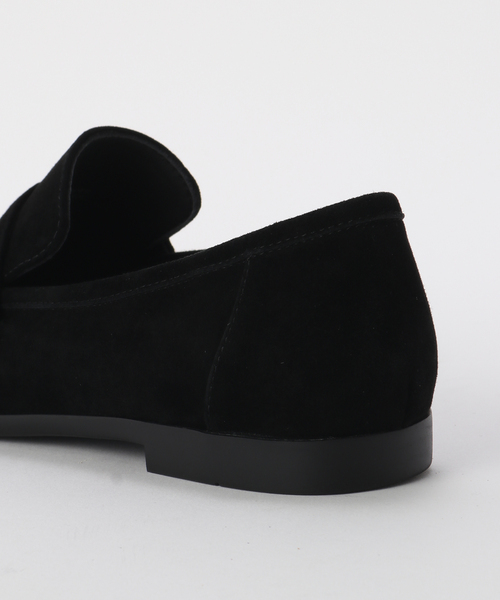VERMEIL par iena(ヴェルメイユパーイエナ)の「BLACK SUEDE STUDIO ブラックスエードスタジオ Suede Slippon ARROW(その他シューズ・レディース・ブラック・36/37/38/39)」の5枚目の写真
