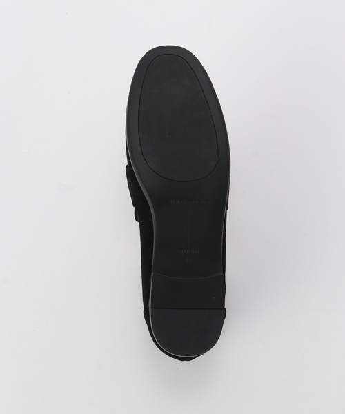 VERMEIL par iena(ヴェルメイユパーイエナ)の「BLACK SUEDE STUDIO ブラックスエードスタジオ Suede Slippon ARROW(その他シューズ・レディース・ブラック・36/37/38/39)」の7枚目の写真
