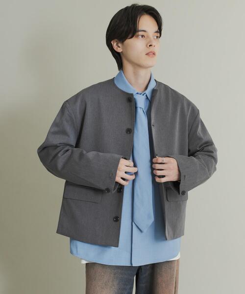 セール】コンフォートクルーネックジャケット（その他アウター