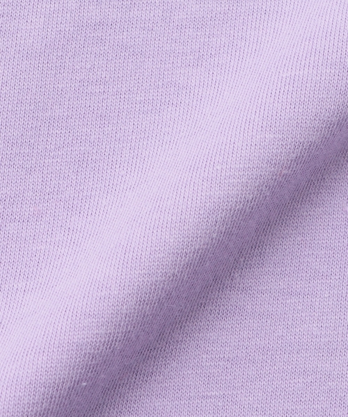 minimal(ミニマル)の「くまワンポイント天竺ロングTシャツ(Tシャツ/カットソー・キッズ・オフホワイト/ブラック/レッド/トップグレー/ラベンダー/カーキ・100cm/90cm/130cm/120cm/110cm/140cm)」の17枚目の写真