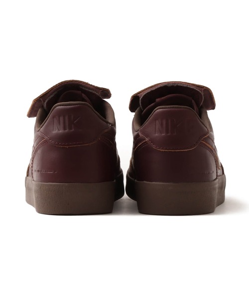 NIKE（ナイキ）の「NIKE KILLSHOT 2 LTR PRM / ナイキ キルショット 2 レザー PRM 【SP】（スニーカー・メンズ・バーガンディー・25.5cm/26.0cm/26.5cm/27.0cm/27.5cm/28.0cm/28.5cm/29.0cm/24.5cm/24.0cm/30.0cm/25.0cm/23.0cm/23.5cm）」の5枚目の写真