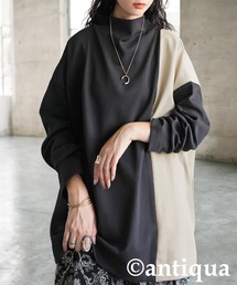 バイカラー」に該当するレディースのTシャツ/カットソー