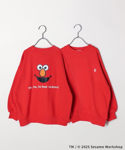 LEPSIM（レプシィム）の「【SESAME STREET／セサミストリート】【KIDS】スウェット　322200（スウェット・キッズ・グリーン/レッド/ピンク/ブルー・130）」の4枚目の写真