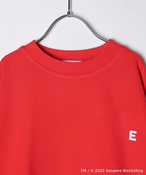 LEPSIM（レプシィム）の「【SESAME STREET／セサミストリート】【KIDS】スウェット　322200（スウェット・キッズ・グリーン/レッド/ピンク/ブルー・130）」の5枚目の写真