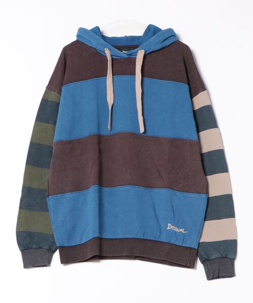 Desigual(デシグアル)の「マルチカラーブロックフーディー ストリート(スウェット・メンズ・マルチ・S/M/L/XL)」の5枚目の写真