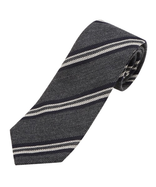 TOKYO SHIRTS（トウキョウシャツ）の「ウール混 ベーシックネクタイ（ネクタイ・メンズ・ベージュ/ブラウン/グレー系1/レッド系2/レッド系1/グレー系3/グレー系2/ネイビー系3/ネイビー系2/ブルー系2/ブルー系1/ネイビー系1・FREE）」の3枚目の写真