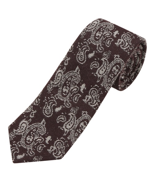 TOKYO SHIRTS（トウキョウシャツ）の「ウール混 ベーシックネクタイ（ネクタイ・メンズ・ベージュ/ブラウン/グレー系1/レッド系2/レッド系1/グレー系3/グレー系2/ネイビー系3/ネイビー系2/ブルー系2/ブルー系1/ネイビー系1・FREE）」の5枚目の写真