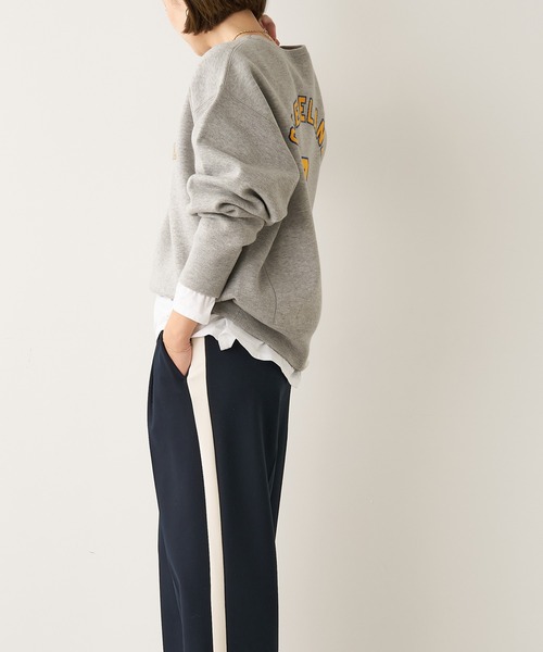 St.Johns 3rd club（セントジョンズサードクラブ）の「【St.Johns 3rd club】CAL×CLEVELAND ロゴニットプルオーバー（ニット/セーター・レディース・グレー・FREE）」の4枚目の写真