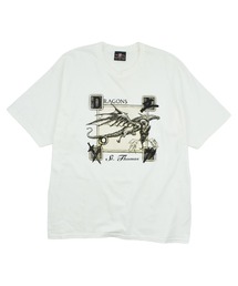 VINTAGE（ヴィンテージ）の「【USED】90’s DELSOL “DRAGON” アート Tシャツ（Tシャツ/カットソー）」
