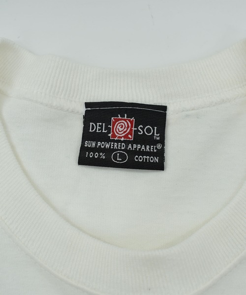 LABORATORY R（ラボラトリーアール）の「【USED】90’s DELSOL “DRAGON” アート Tシャツ（Tシャツ/カットソー・メンズ・ホワイト・LARGE）」の8枚目の写真