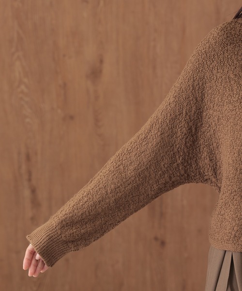 SUWDEE(スーディー)の「ribbon motif knit pullover(ニット/セーター・レディース・キャメル/ブラック/アイボリー・FREE)」の16枚目の写真