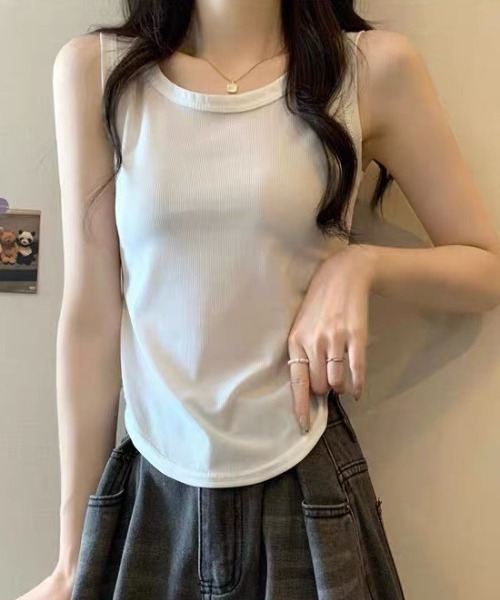 .KOM（ドットコム）の「A'GEM/9 × .kom 『.KOM/ドットケーオーエム』 Crochet Knit 2SET Tops／クロシェニット 2点セットトップス（ニット/セーター・レディース・ブラック/ベージュ/ブラウン・FREE）」の5枚目の写真