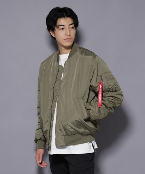 ALPHA INDUSTRIES/MA-1 OXFORD FLIGHT JACKET（MA-1）｜Alpha