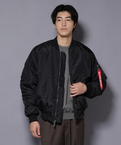 ALPHA INDUSTRIES/MA-1 OXFORD FLIGHT JACKET（MA-1）｜Alpha
