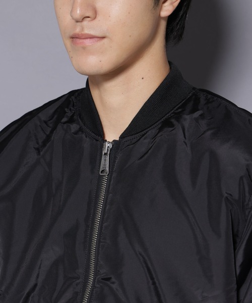 Alpha Industries（アルファインダストリーズ）の「ALPHA INDUSTRIES/MA-1 OXFORD FLIGHT JACKET（MA-1・メンズ・ブラウン/ブラック・L/M）」の19枚目の写真