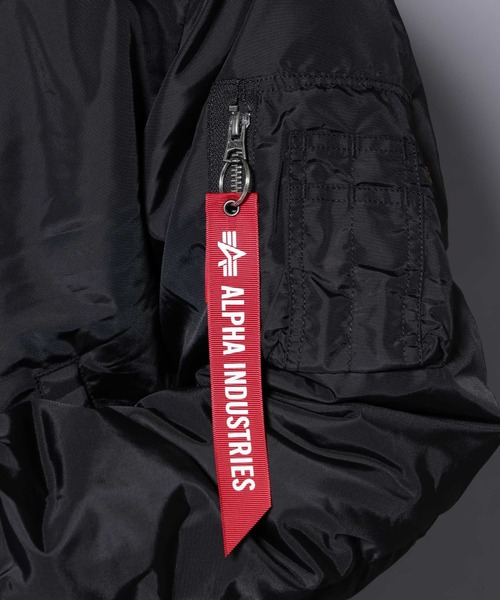 Alpha Industries（アルファインダストリーズ）の「ALPHA INDUSTRIES/MA-1 OXFORD FLIGHT JACKET（MA-1・メンズ・ブラウン/ブラック・L/M）」の20枚目の写真