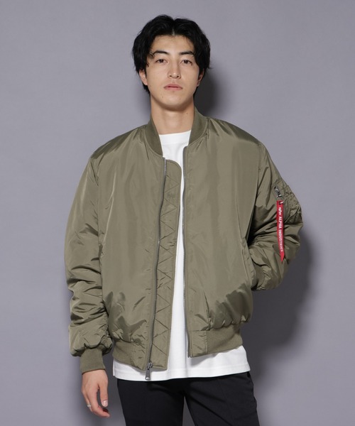 ALPHA INDUSTRIES/MA-1 OXFORD FLIGHT JACKET（MA-1）｜Alpha