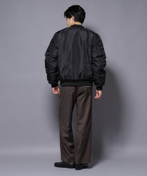 ALPHA INDUSTRIES/MA-1 OXFORD FLIGHT JACKET（MA-1）｜Alpha