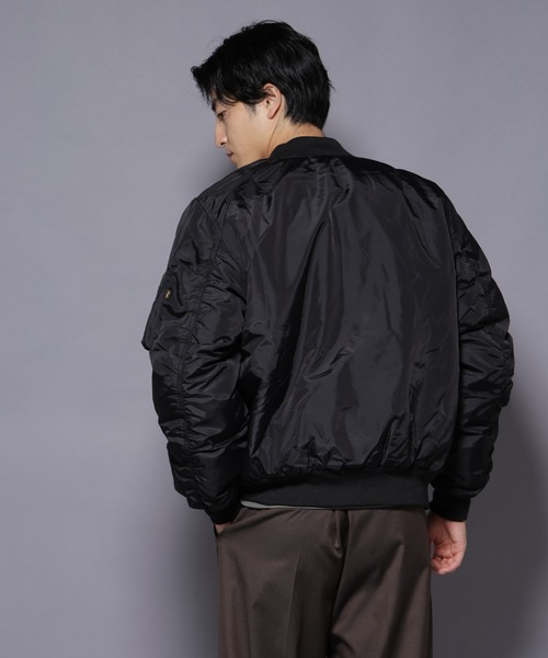 ALPHA INDUSTRIES/MA-1 OXFORD FLIGHT JACKET（MA-1）｜Alpha