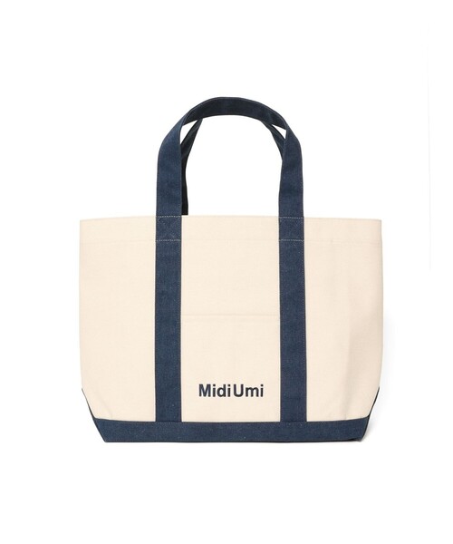 MidiUmi（ミディウミ）の「MidiUmi トートバッグ（トートバッグ・レディース・レッド/ブルー・FREE）」の3枚目の写真