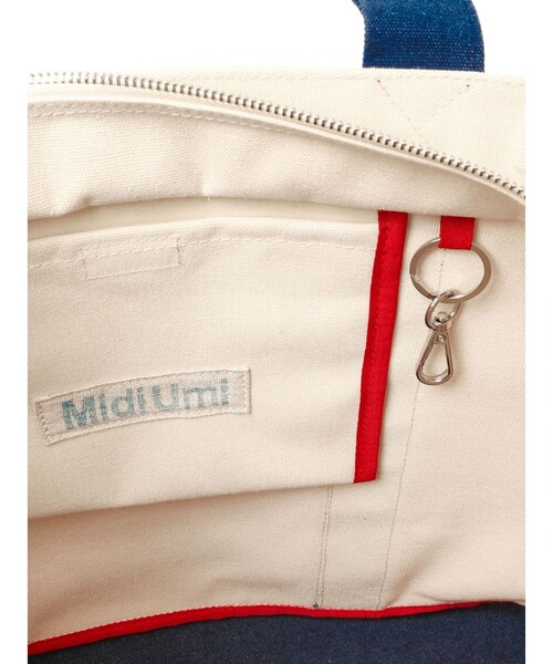 MidiUmi（ミディウミ）の「MidiUmi トートバッグ（トートバッグ・レディース・レッド/ブルー・FREE）」の11枚目の写真