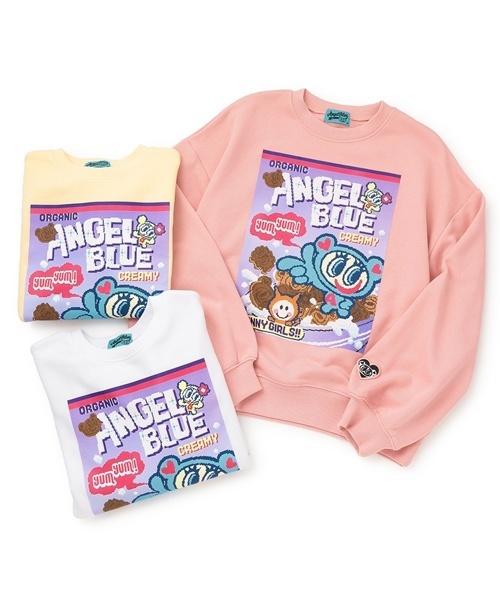 エンジェルブルー】ナカムラくんパッケージトレーナー（スウェット