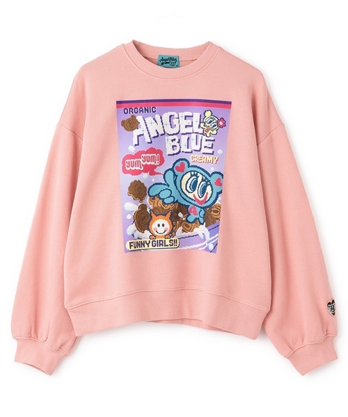 エンジェルブルー】ナカムラくんパッケージトレーナー（スウェット