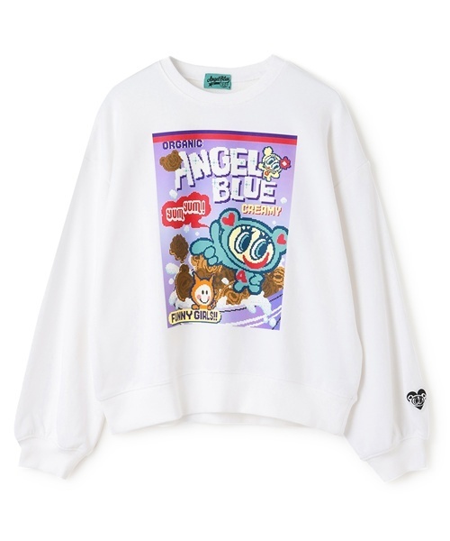 セール】【エンジェルブルー】ナカムラくんパッケージトレーナー