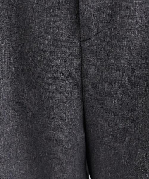 INDIVI（インディヴィ）の「【洗える／通勤／スーツ】メランジストレッチ テーパードパンツ（スーツパンツ・レディース・チャコールグレー/ブラウン系その他/ネイビー・42/40/38/36/34/19/15 /13/12/05/03）」の16枚目の写真