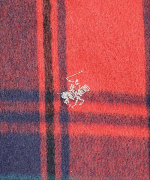 BEVERLY HILLS POLO CLUB（ビバリーヒルズポロクラブ）の「BEVERLY HILLS POLO CLUB シャギーチェックシャツジャケット（シャツ/ブラウス・レディース・レッド/パープル/グレー/ブラウン・M）」の6枚目の写真