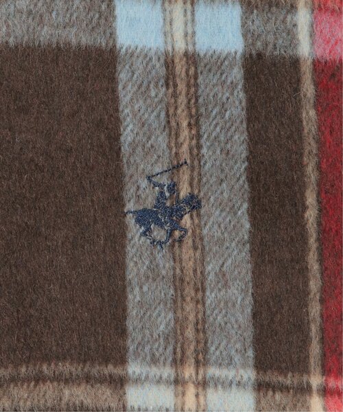 BEVERLY HILLS POLO CLUB（ビバリーヒルズポロクラブ）の「BEVERLY HILLS POLO CLUB シャギーチェックシャツジャケット（シャツ/ブラウス・レディース・レッド/パープル/グレー/ブラウン・M）」の14枚目の写真