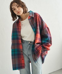 BEVERLY HILLS POLO CLUB シャギーチェックシャツジャケット