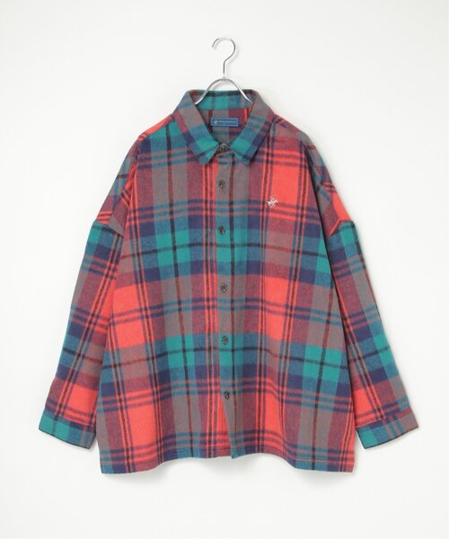 【BEVERLY HILLS POLO CLUB】シャギーチェックシャツ セール】【BEVERLY HILLS POLO CLUB・WEB限定】シャギーチェックシャツ