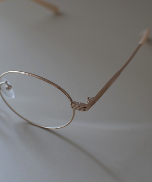 Marient（マリエント）の「Oval Lens Glasses（メガネ・レディース・シルバー/ゴールド・FREE）」の4枚目の写真