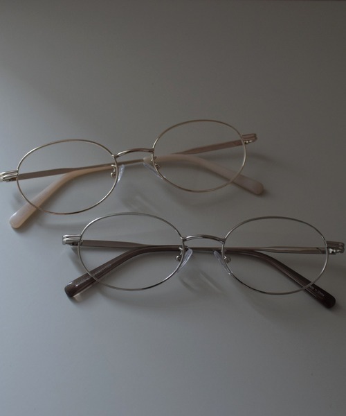 Marient（マリエント）の「Oval Lens Glasses（メガネ・レディース・シルバー/ゴールド・FREE）」の5枚目の写真