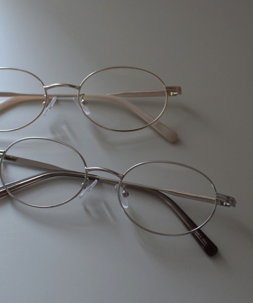 Marient（マリエント）の「Oval Lens Glasses（メガネ・レディース・シルバー/ゴールド・FREE）」の10枚目の写真