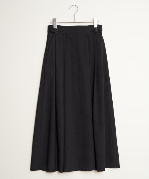 LBC（エルビーシー）の「ピーチツイルベルトタックスカート（スカート・レディース・ブラック/カーキ/アイボリー/グレイッシュベージュ・M）」の20枚目の写真