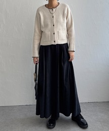 LBC | ピーチツイルベルトタックスカート(スカート)