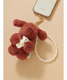 SNIDEL（スナイデル）の「モッフィーハグフレンドチャーム（キーケース/キーアクセサリー）」